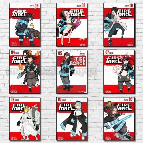 5d diy diamond painting anime firepower poster full diamond mosaic cartoon picture cross stitch kit home decor children gift