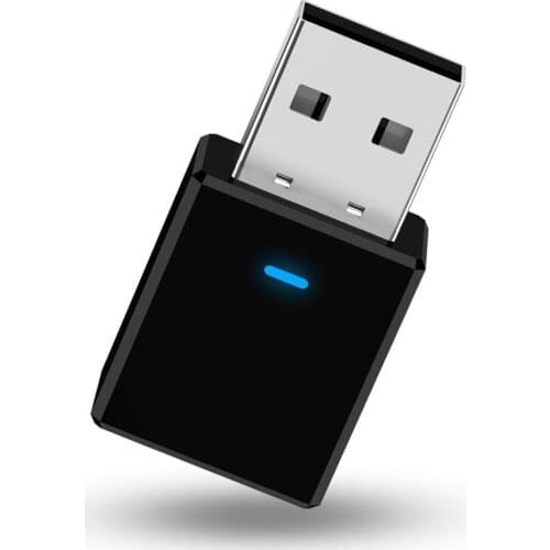 Bluetooth 5.0 Car Wireless Audio Adapter Transmitter Receiver 2-in-1For TV PC Headphones Home Stereo Adapter