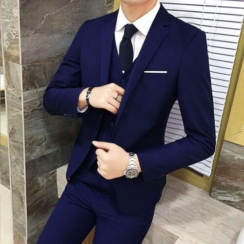 DACAIHUAZHANG Mens Wedding Suits