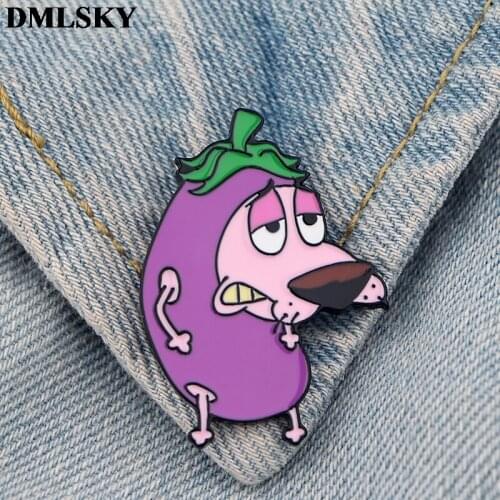 DMLSKY Creative theme cartoon Pins Cartoon cute Metal Pins and Brooches Shirt Lapel Pin Backpack Badge Hat Pins Jewelry M3848
