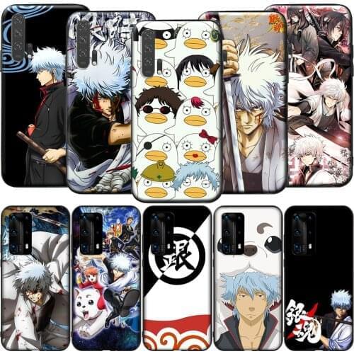 GX75 Gintoki Sakata Gintama Silicone Case for Honor 6A 7A 3GB 7C 7X 8 8A 8X 8C 9 10 Lite View 20S 9A 10X Max Pro