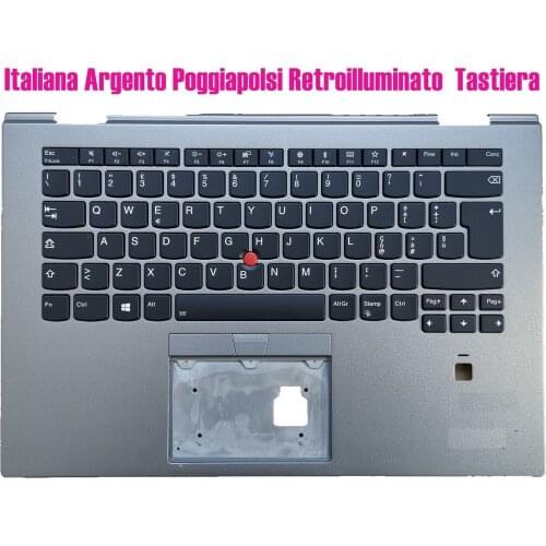 Italiana Retroilluminato Tastiera for Lenovo X1 Yoga 3rd Gen (Type 20LD, 20LE, 20LF, 20LG)