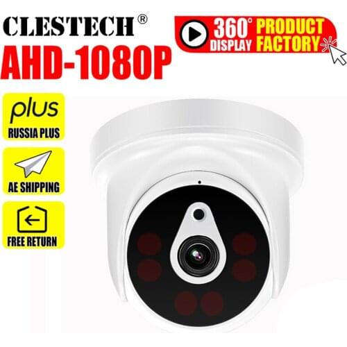 6led array CCTV Indoor AHD Camera 720P/960P/1080P SONY IMX323 Chip 2MP digital Infrared All FULL HD High Definition Dome vide