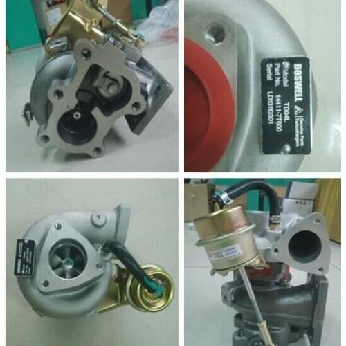 Auto Turbo Parts TD04L Turbocharger Kit 14411-7T600 49377-02600 for For NISSAN Pickup Navara D22 3.2L NS25