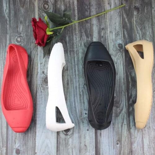 Summer Women Plastic Sandals Flats Shoes For Women Girls Ladies Mule Clogs Slippers Slip On Footwear