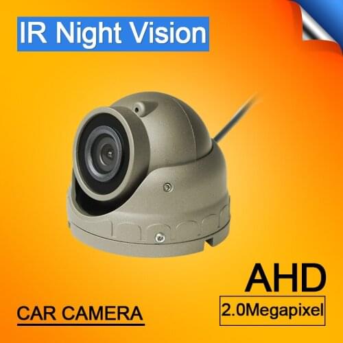 Small Mini Camera Free Shipping 2.0MP AHD Dom Bus Camera With 3.6MM Lens IP68 Waterproof IR Night Vision Indoor Camera