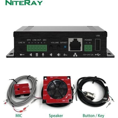 Small Size SIP Broadcast Intercom Paging Gateway Compatible with major platforms: Asterisk, Broadsoft, 3CX, Metaswitch, Elastix