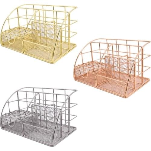 Multi-function Desk Organizer Storage Rack Desktop Pen Holder Stationery Case School Office Suppies
