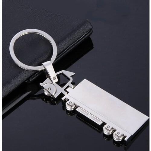 Fashion Metal Truck Key Ring High Quality Lorry Car Keyfob Keychain Gift Lovely Keyring for Women Men Best Gift Male Trinket