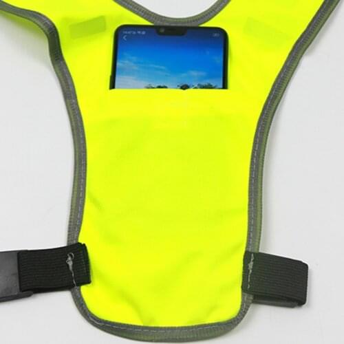 Newly Reflective Vest Safe Jacket for Running Jogging Cycling Motorcycle Night BN99
