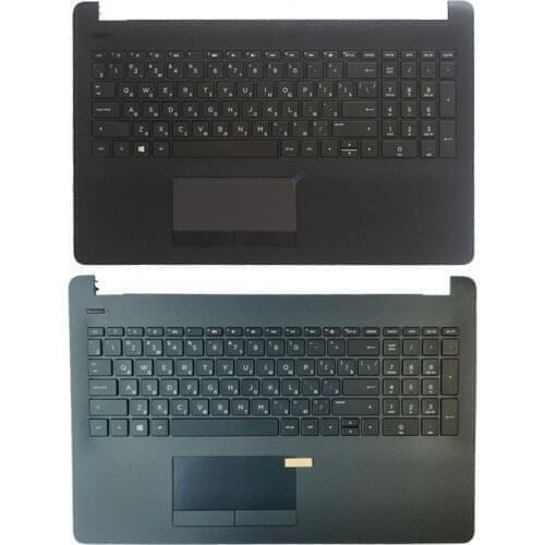 Russian laptop keyboard for HP 15-BS 15-BW 15-BS015DX 15-bs573tx 15-bs007tx TPN-C129 925008-001 PK132043A00 Palmrest Upper cover