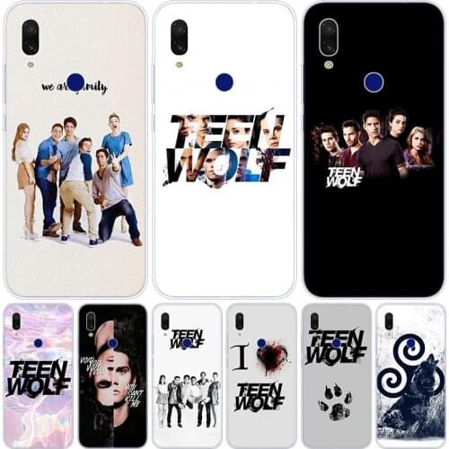 Teen Wolf Silicone Case for Xiaomi Redmi K20 5X 6X Play A1 A2 8 Lite 7A 6A S2 Y2 Y3 Note 4X 5 6 7 Pro F1 Soft Cover