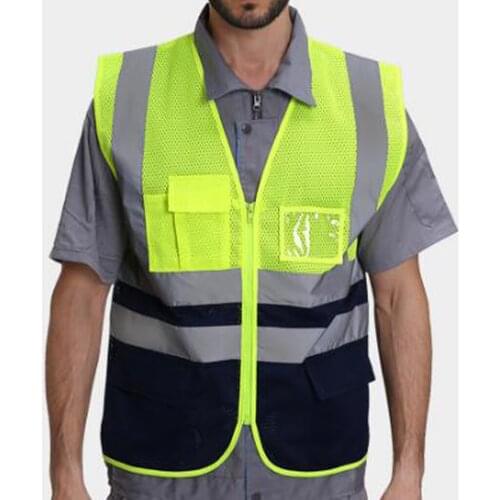 High Visibility Reflective Safety Vest Jogging Cycling Running