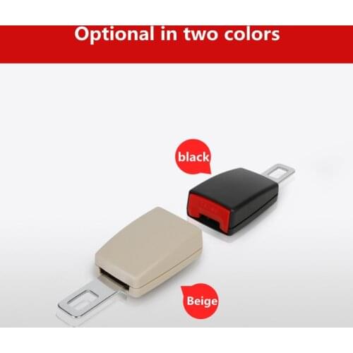 1Pc Car Safety Belt Extender Seat Belt Cover Seat Belt Padding Extension Buckle Plug Buckle Seatbelt Clip Car Accessories