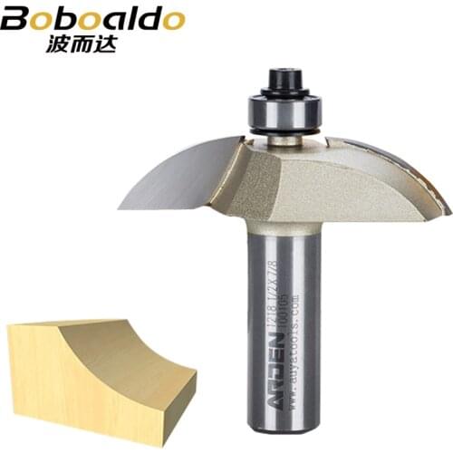 1pcs Two flute cutters with 1/2" guide bearing to produce a straight panel raise Raised Panel Bits-Cove Arden Router Bit