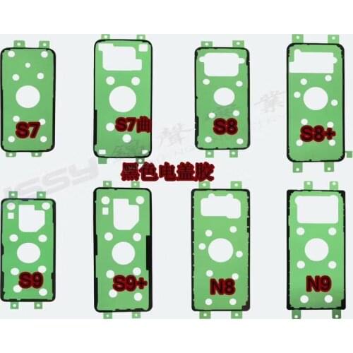 10Pcs/lot Battery Dock Back Cover Sticker Glue Tape Adhesive for Samsung Galaxy S7 edge G935 G935F S6 S8 note 5 8 A520 A series