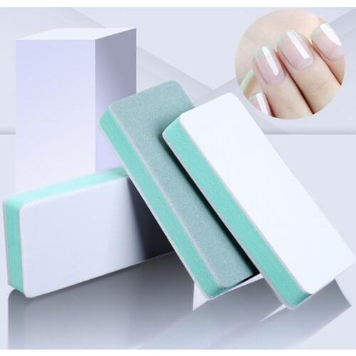 3Pcs Nail Art Buffer Sanding Block Buffs Professional Nail Files Polishing Tools Pedicure Manicure Accessories Kits