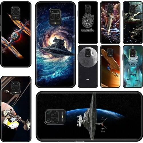 War space ship star Cell Phone Case For Xiaomi Redmi Note 9S 9 7 9C 8 8T 9A 7A 8A 10 Pro K40 TPU Cover Coque Luxury Capa
