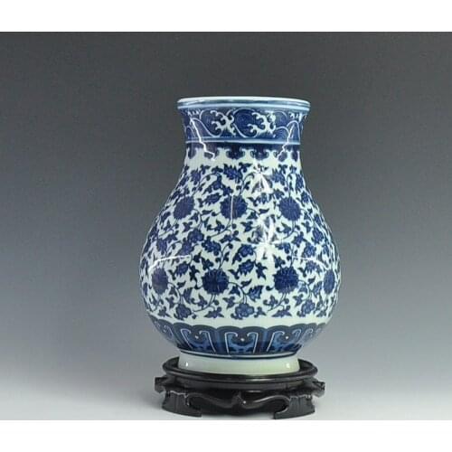 Jingdezhen Imitation Blue&White Porcelain Vase
