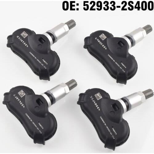 4PCS Car Tire Pressure Monitor Sensor TPMS 52933-2S400 for KIA Sportage III 3 For Hyundai ix35 TUCSON 2014 2015