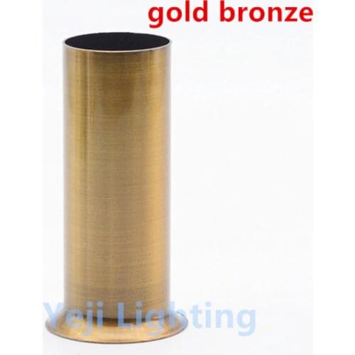 Lamp base Decoration Pipes Hollow tube for wall lamp iron hose for led Crystal chandeliers pendant light ceiling lamp fittings