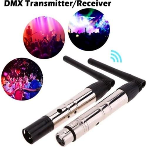 DMX Wireless Transmitter Receiver DMX512 Laser/Beam/Par Light Controller 2.4G For Stage Effect Lighting DMX Transmitter Receiver