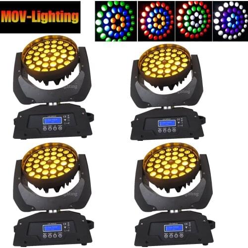DMX Stage LED Wash Zoom 36x18W moving head rgbwa uv Light