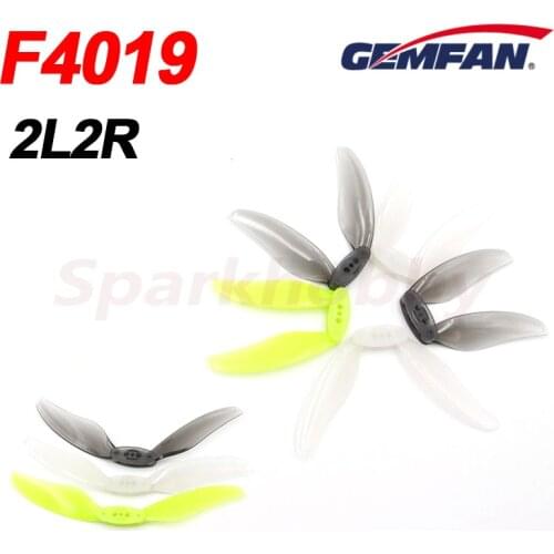 GEMFAN F4019 2blade 1.9 pitch Folding Propeller Floppy Proppy Long Battery Life For FPV Freestyle 4-inch Traversing Aircraft RC