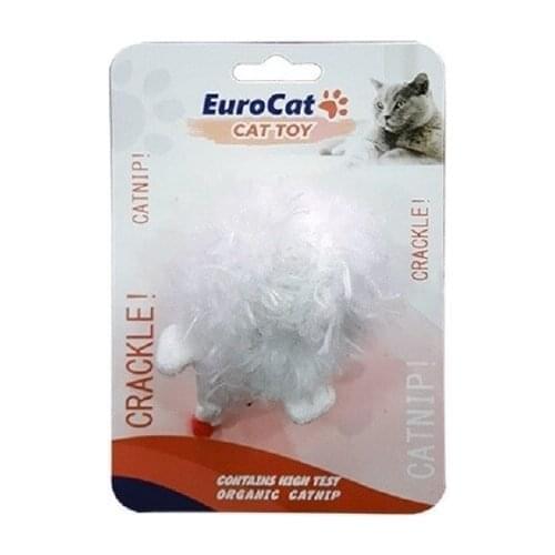 EuroCat Cat Toy White Mouse 400047378