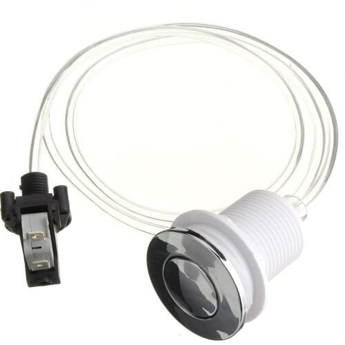 16A On Off Push Air Button Switch Jet Tool Set Pneumatic Air Pressure Switch Knob Bath Tubing Food Waste Disposal