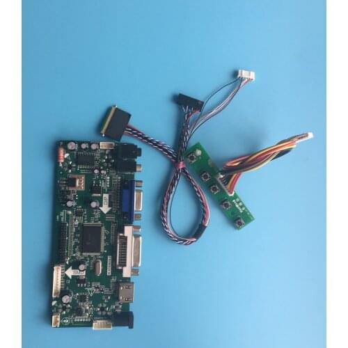 Kit for B156RW01 V1 1600X900 15.6" Screen Panel DVI HDMI LED DIY AUO Display LCD VGA Controller board 40pin M.NT68676