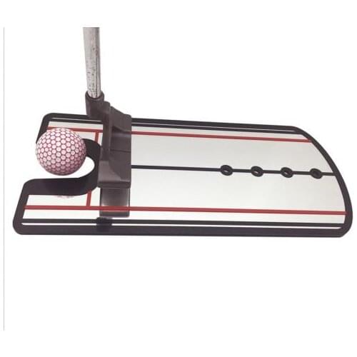 MINIGolf Putting Mirror Alignment Training Aid Swing TrainerGolf Swing Straight Practice Eye Line Golf Accessories