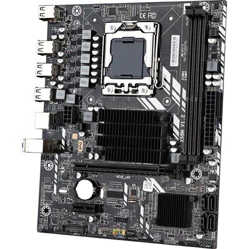 New X58M 2.0 Desktop motherboard ECC memory 1366-pin Xeon CPU X5650 5670