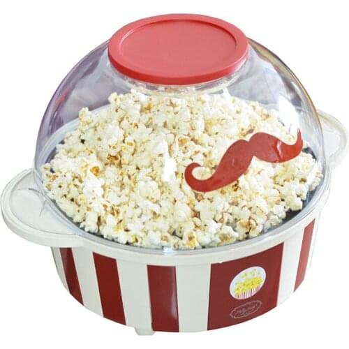 New Full-Automatic Electric Spherical Popcorn Machine Small Household Large-Capacity Homemade Popcorn Machine