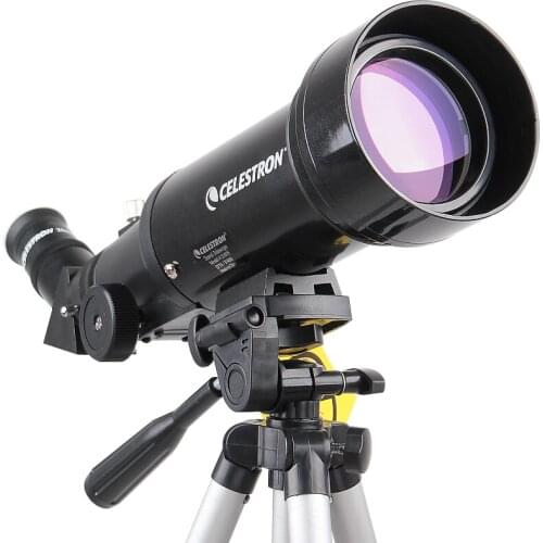 Celestron PowerSeeker 70/400mm Astronomical Telescope Refractor 70/400mm Travel Portable Beginner Telescope