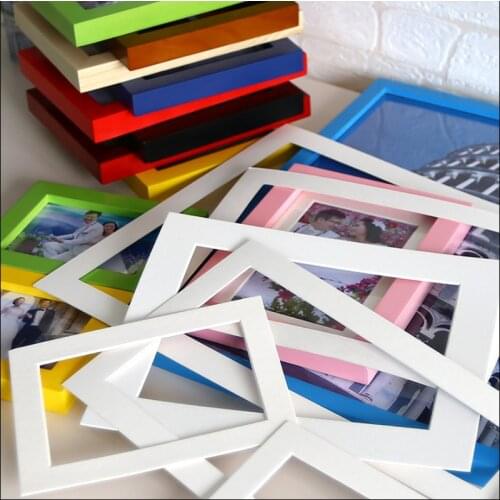 Rectangular White Photo Pad 7 / 8 / 10 / 12incha3 / A4 / Cardboard Holder Textured Finish Of Frame, 10 / Hand