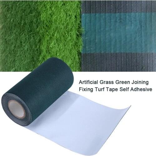 Large DIY Artificial Grass Jointing Self Adhesive Tape Synthetic Grass Turf Lawn Carpet Seaming Tape Green Home Decor
