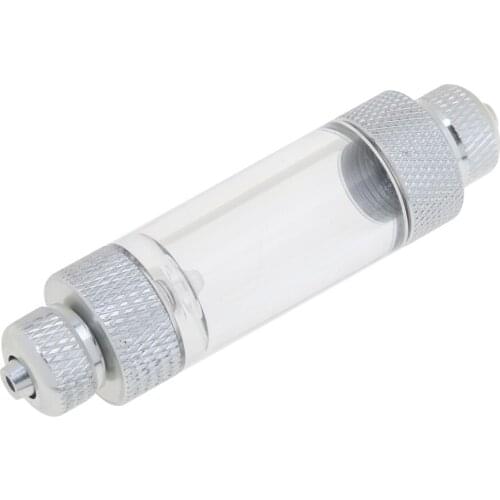 CO2 Aluminum Bubble Counter with Integrated Check Valve Co2 Diffuser Regulator