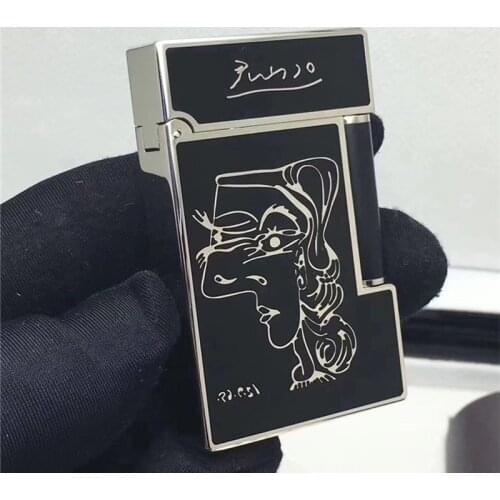 100% brand new made in China retro original cute DuPont bright sound lighter windproof cigarette lighter