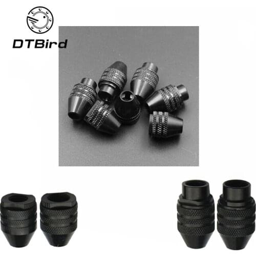 0.3-3.2mm Keyless Drill Bit Chucks Adapter Converter Universal Mini Chuck 4 types Multi Chuck Keyless For Dremel Rotary Tools