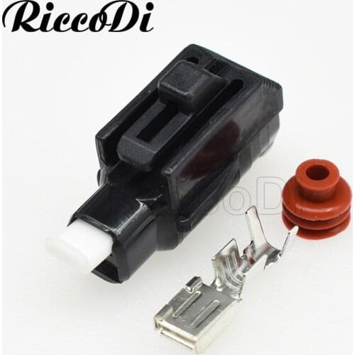 1-20Kits 1 Pin Automotive Connector 90980-11400 6189-0413 2JZ Starter Plug For Toyota Highlander Land Cruise Corolla Reiz