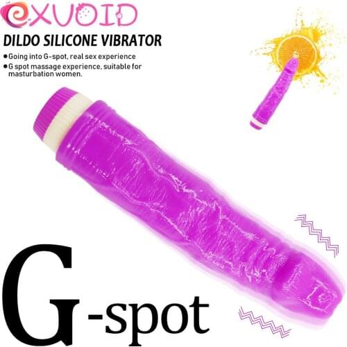 EXVOID Magic Wand Dildo Vibrator AV Stick Sex Toys for Women Adult Products Strong Vibration Simulation Penis G-spot Massage