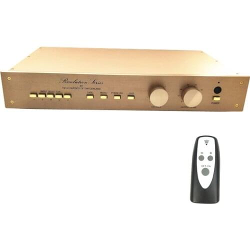 FM255 preamp Reference preamplifier fm255mkii Remote control volume Made by old audiophiles