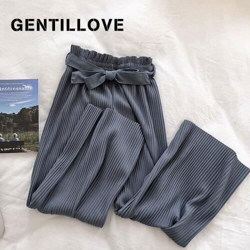 Женские брюки широкие GENTILLOVE China At AliExpress
