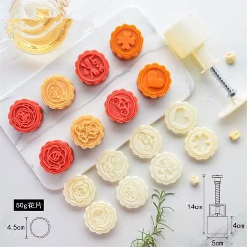 Cake Printing Pastry Mold Cake Making Model Printing Tool Waffle Pastry Dessert Hand Pressure Non-stick Kitchen Baking Tools