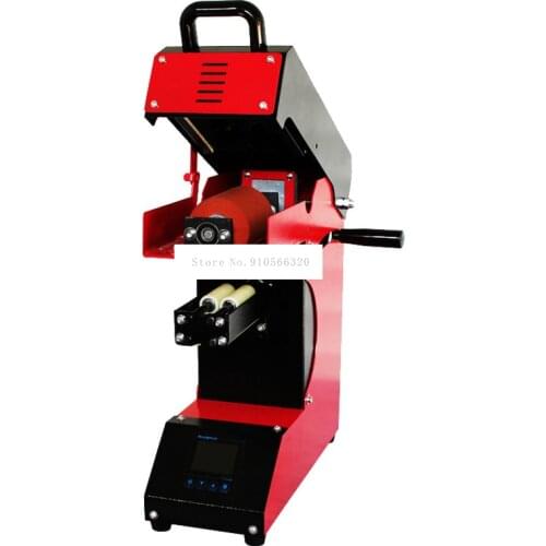 Round Bottle Pen Heat Press Machine Heat Transfer Printing Machine Plastic Cup Pattern Sublimation Transfer Printer AP1825