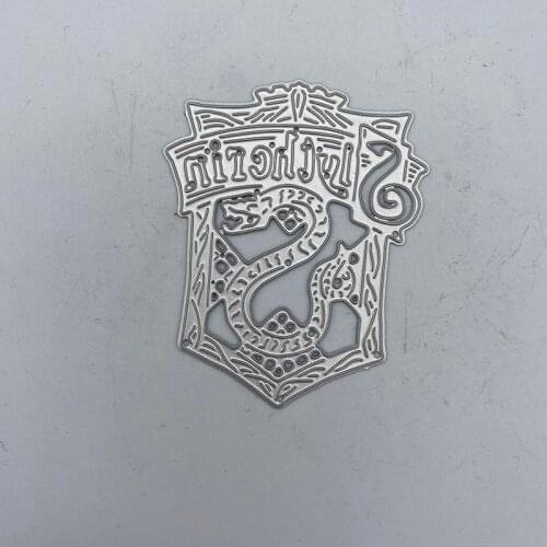 Metal Steel Cutting Dies Snake New Stencil for DIY Scrapbooking Paper/photo Cards Embossing Dies Dies 2020