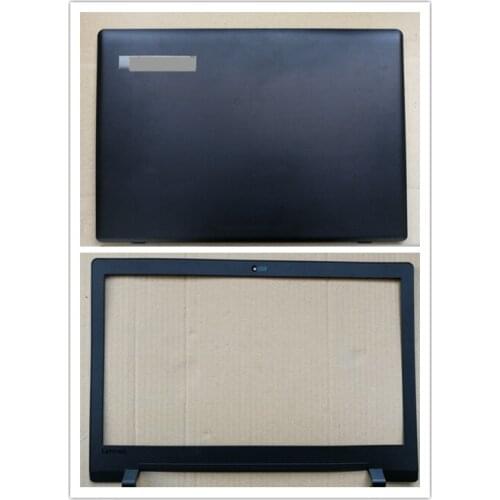 New laptop Top case +lcd front bezel cover for lenovo Ideadpad 110-15 110-15ACL 110-15ibr 110-15AST AP11S000600 black