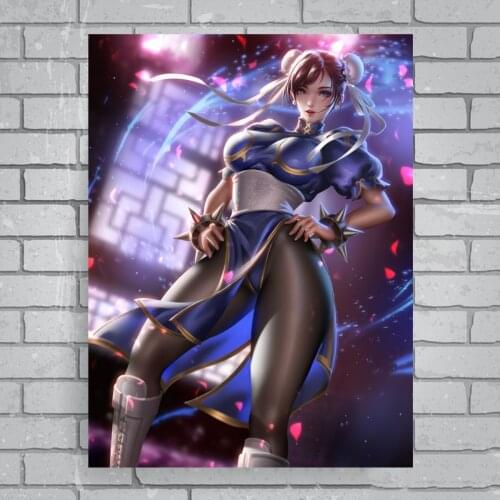 KING OF FIGHTERS Game HD Poster Anime printing Poster Canvas Oil Painting Live Room Wall Stickers Sex Poster Home Decoration