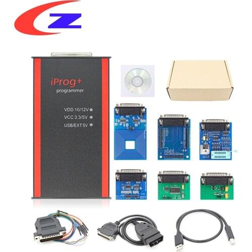 V85 Full IPROG Pro ECU Key Programmer OBD OBD2 Odometer Mileage Correction IPROG+ IMMO Airbag Reset Tool VS DIGIPROG 3 Carprog